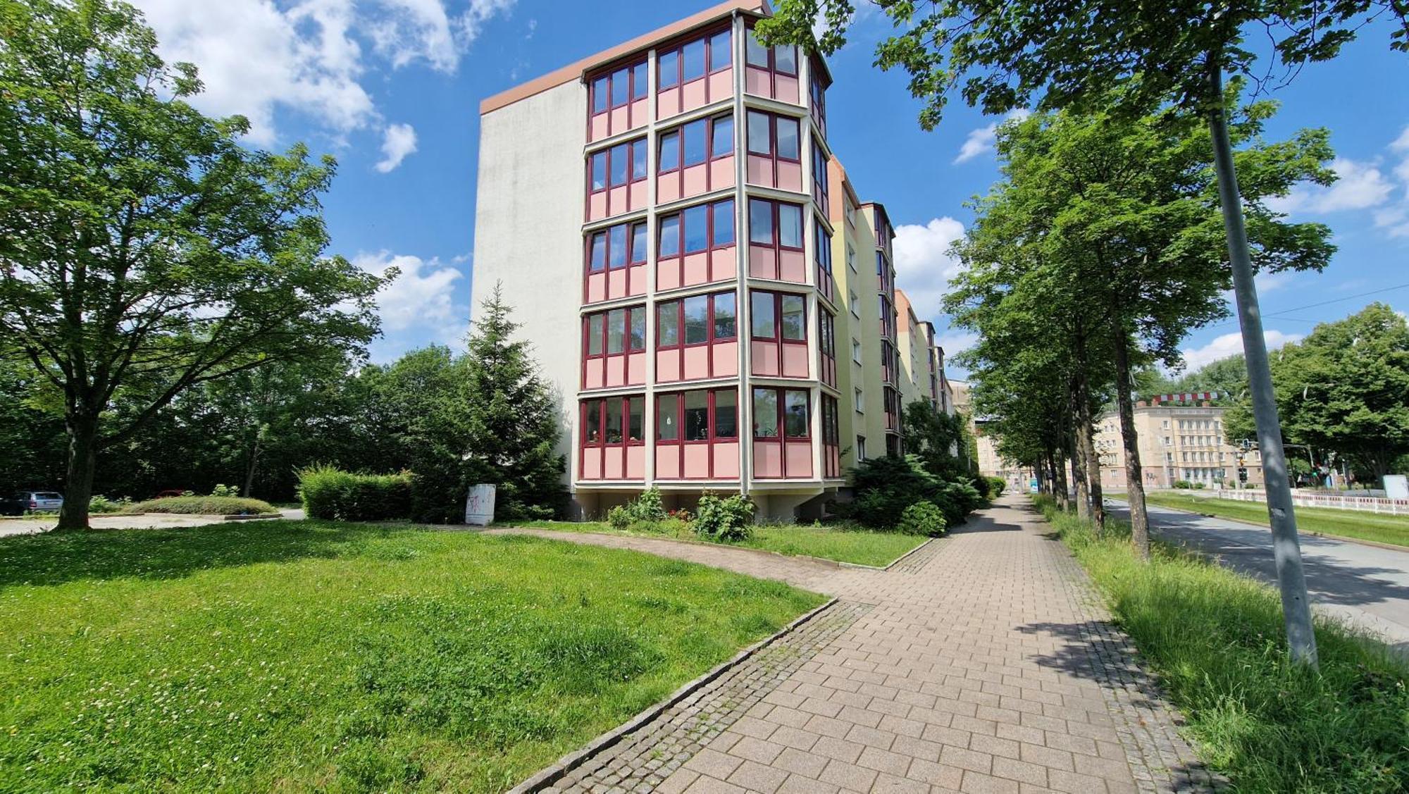 Zentrum Apartment - Oled Tv - Ps4 - Balkon - Parking Chemnitz Zewnętrze zdjęcie